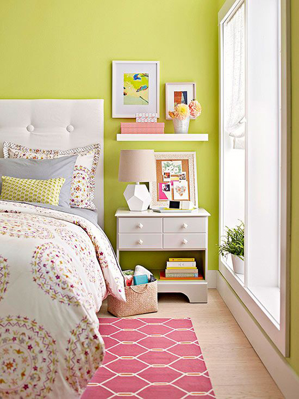 green-bedroom-color | HomeMydesign