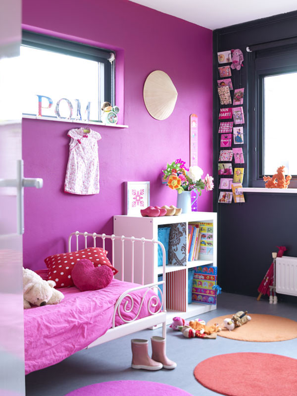 pink-kids-room | HomeMydesign