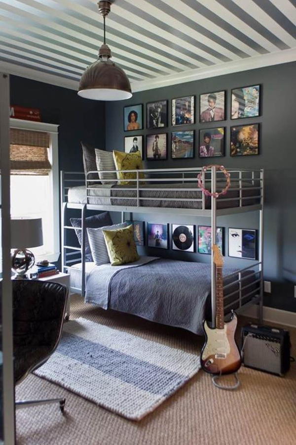 cool-boys-music-bunk-beds | HomeMydesign