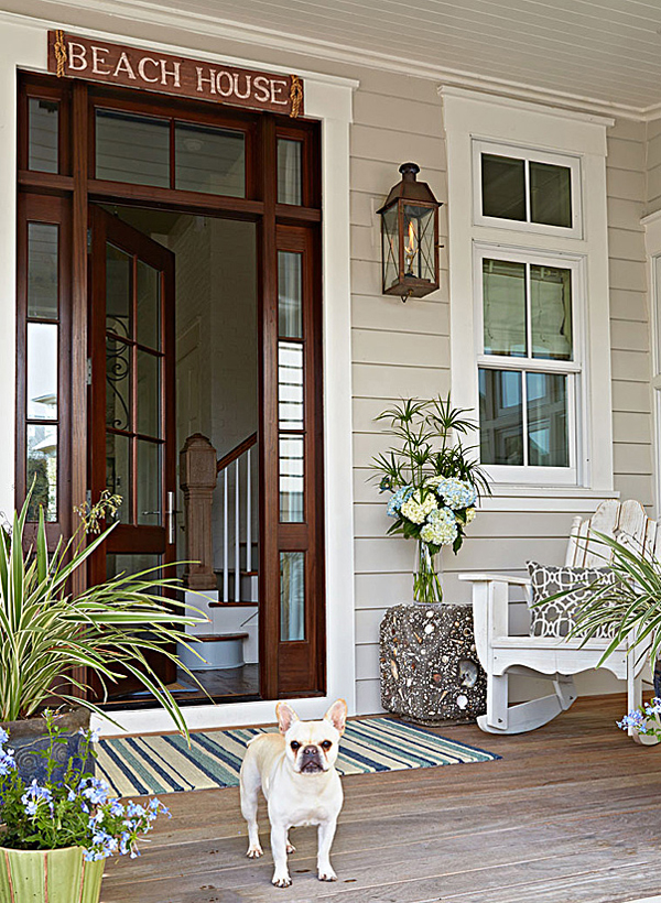 beach-house-front-door | HomeMydesign