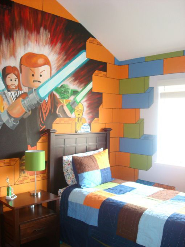 legobedroomwallpaper HomeMydesign