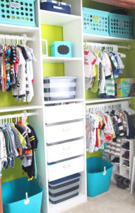 closet nursery organization boy baby pax ikea storage thisisourbliss diy organizer closets system paint reveal organizar makeover bliss easy involvery