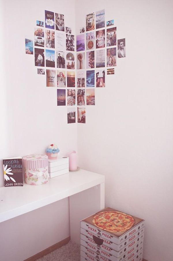 20 Cool DIY Photo Collage For Dorm Room Ideas | HomeMydesign