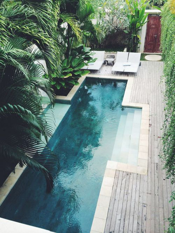 Small House With Pool Design