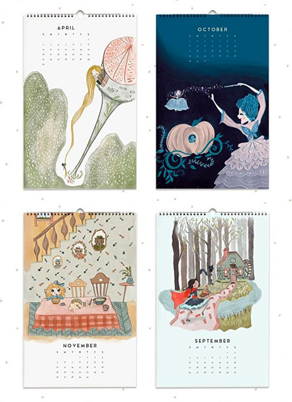 20 Creative Desk And Wall Calendars For Welcoming The New Year | Home ...