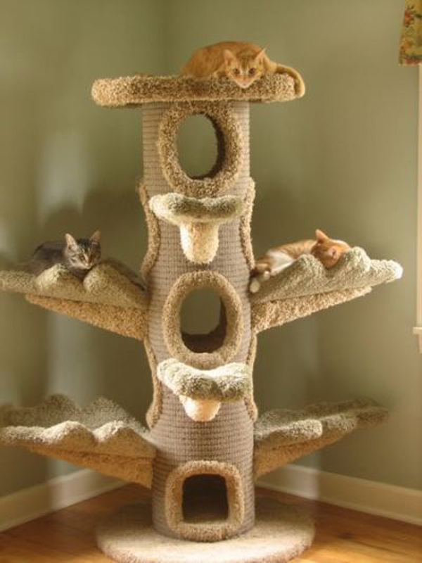 cozy-cat-tree-furniture - HomeMydesign