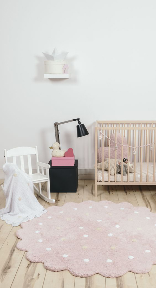 22 Cute Nursery Rug Ideas To Secure, Pink Area Rugs For Baby Nursery
