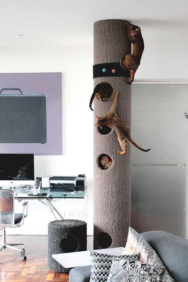 cat tree indoor awesome homemydesign
