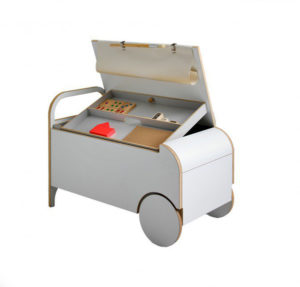 IO Doodle Box: A Portable Storage Unit For Kids | HomeMydesign