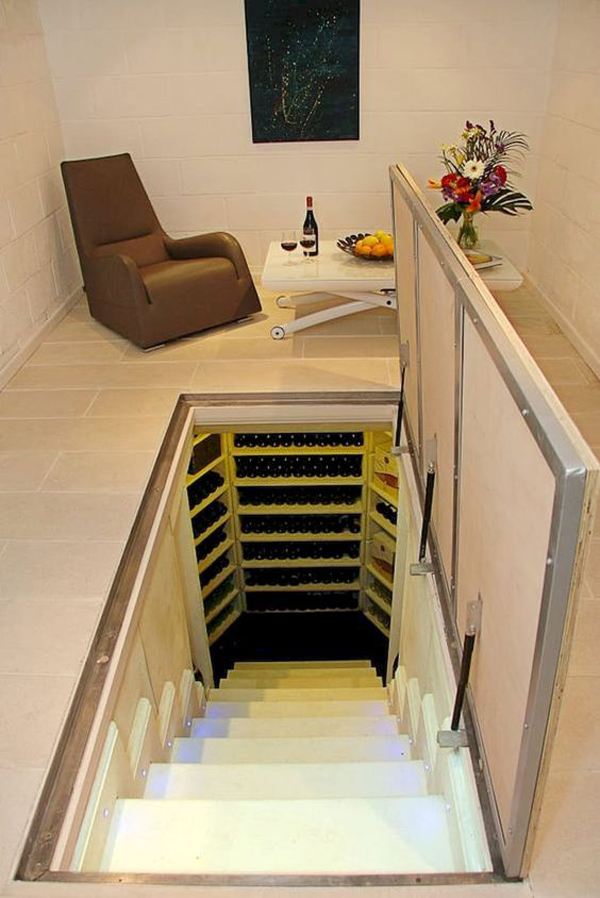 under-floors-secret-room-ideas-with-wine-storage | HomeMydesign