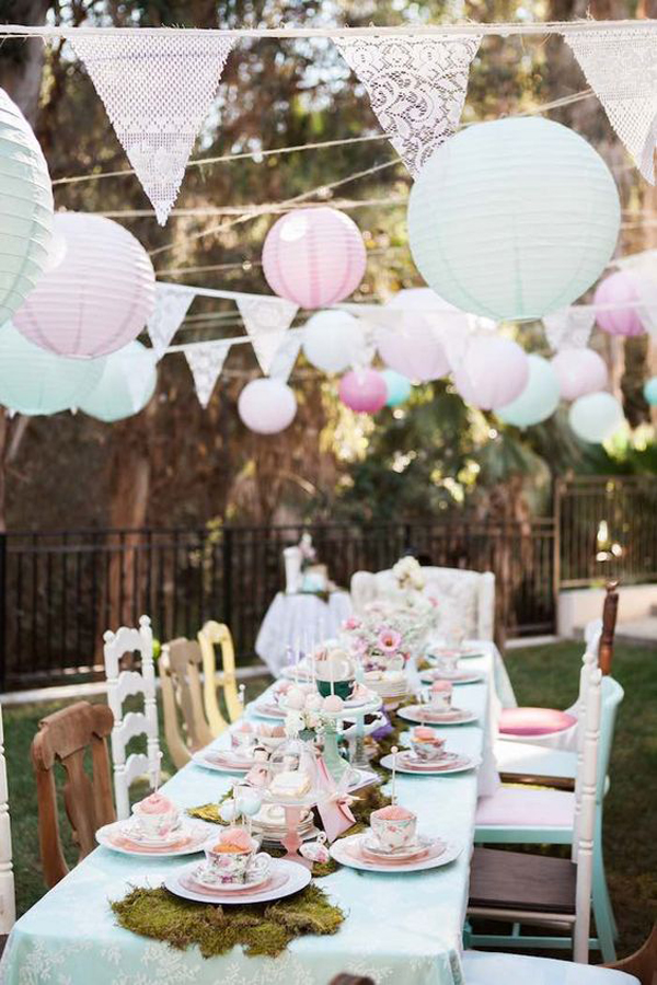 41 Best Outdoor Party Decor Ideas On Low Budget Homemydesign - Birthday Party Decorating Ideas For Outside