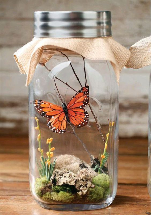 mini-diy-mason-jar-fairy-garden | HomeMydesign