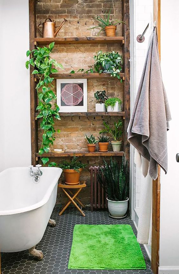35 Trendy Spring Bathroom Decor Ideas With Nature Inspired