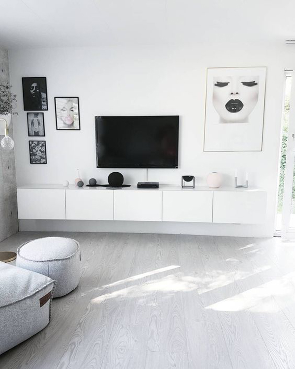 30 Modern TV Stand Design That Makes You Stay At Home | HomeMydesign