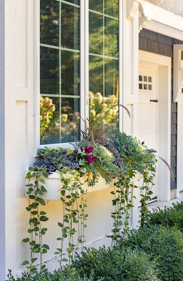 20 Window Planter Boxes For Maximize Your Outdoor Spaces