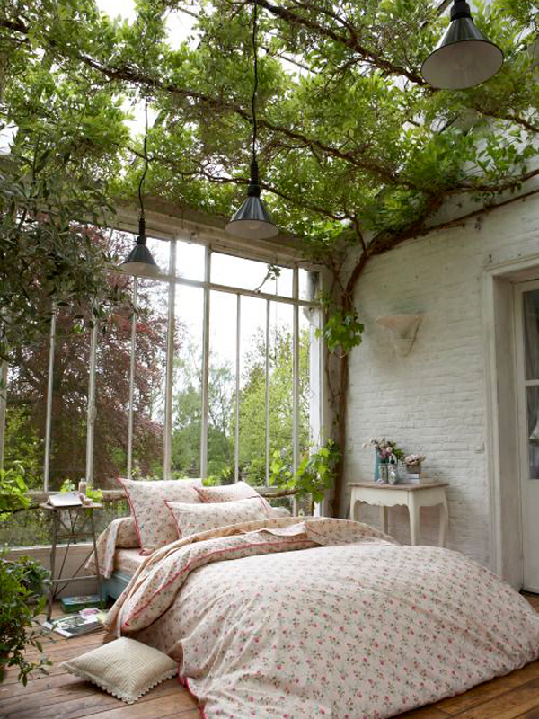 Simple Nature Inspired Bedroom Ideas for Small Space