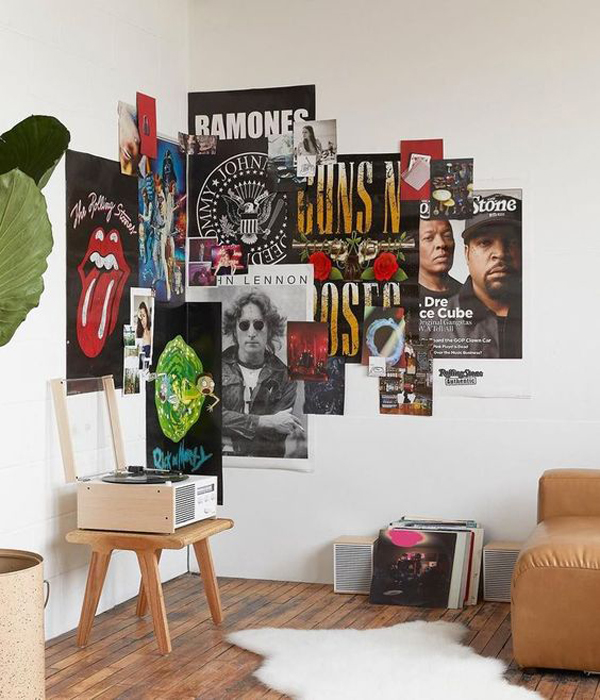 25 Cool Poster Decor Ideas For College Dorm Room