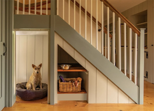 under stair dog house storage ideas