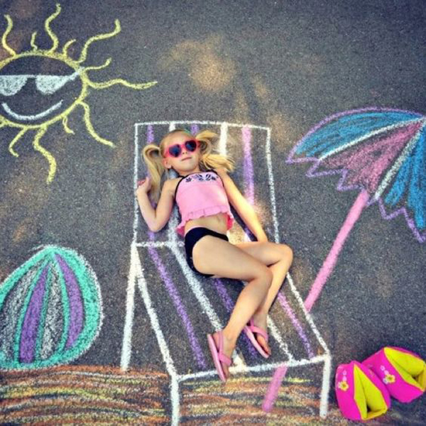 42 Seriously Cool Chalk Art Ideas For Your Sidewalk