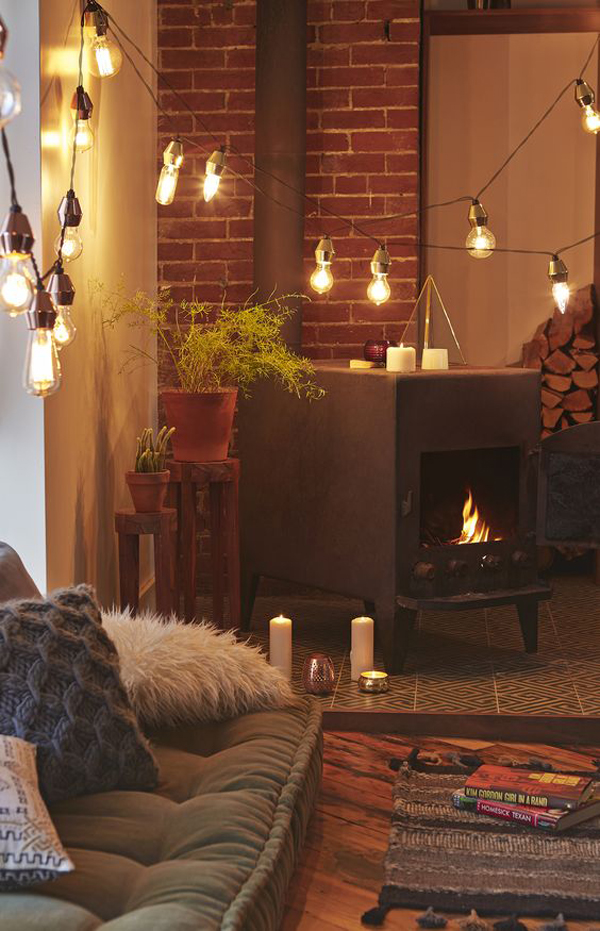 27 Magical Ways To Decorate Your Home With String Lights