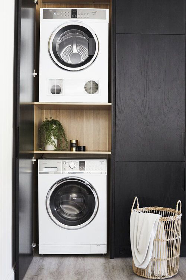 38 Small Laundry Room Ideas That Make It Feel Bigger | HomeMydesign