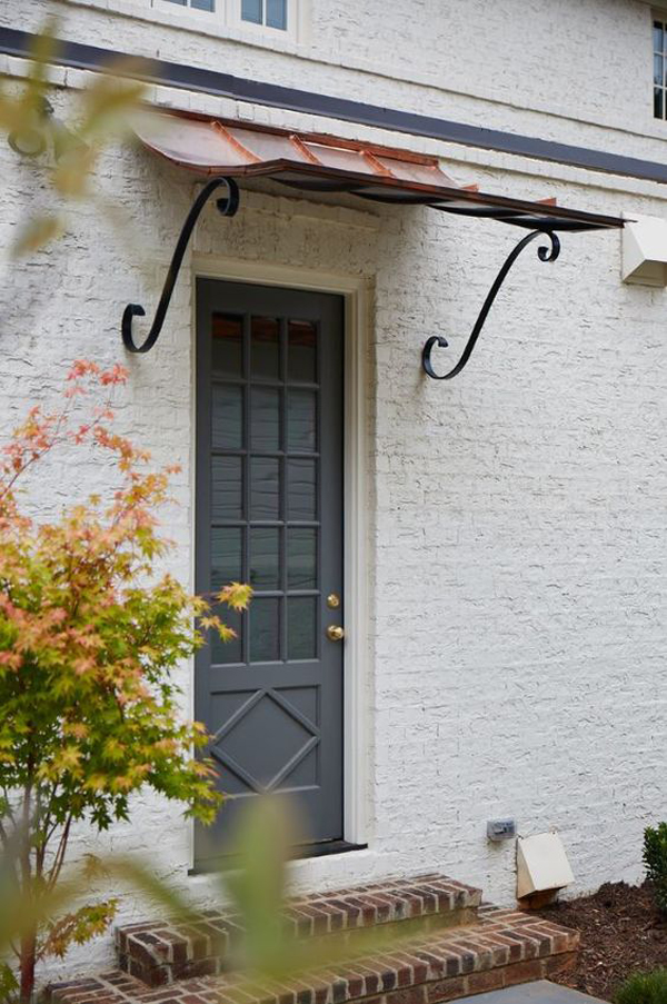 21 Inspiring Door Canopy Ideas For Small Space