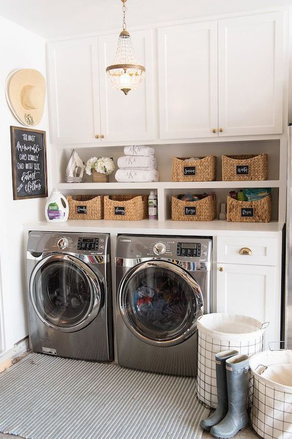 38 Small Laundry Room Ideas That Make It Feel Bigger