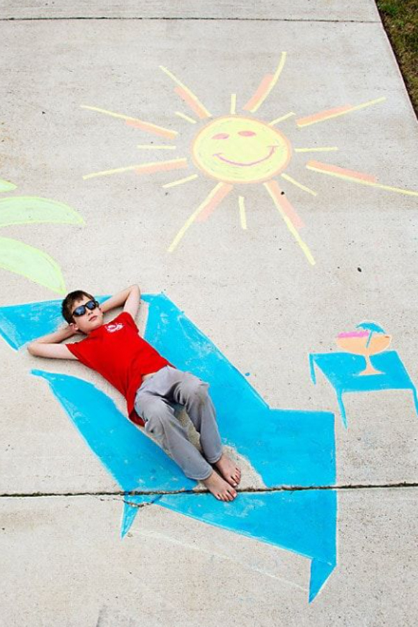 42 Seriously Cool Chalk Art Ideas For Your Sidewalk