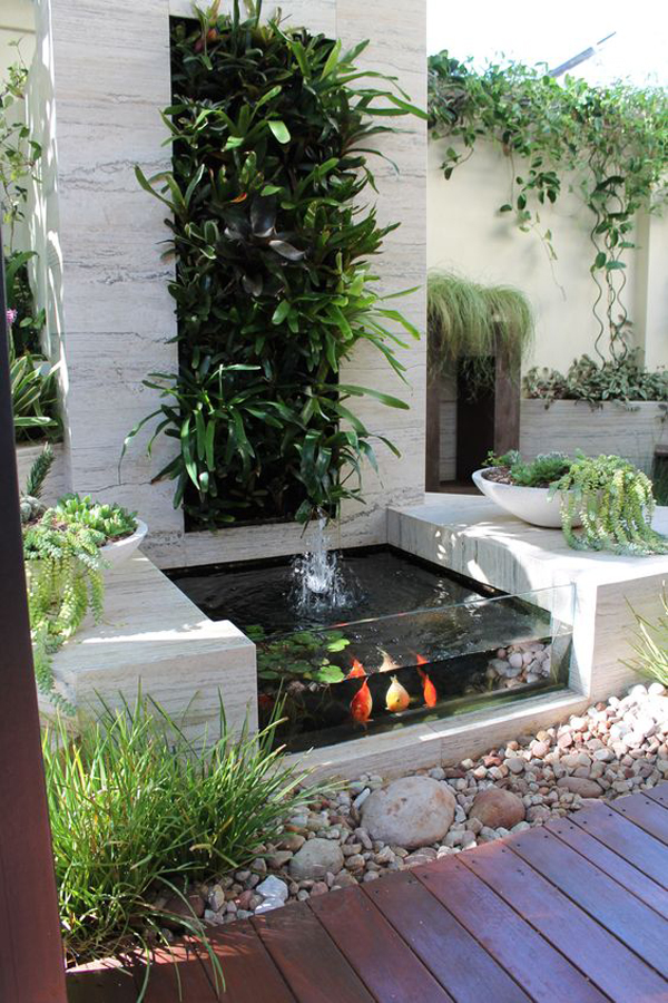 25 Minimalist Koi Pond Ideas For Your House | HomeMydesign