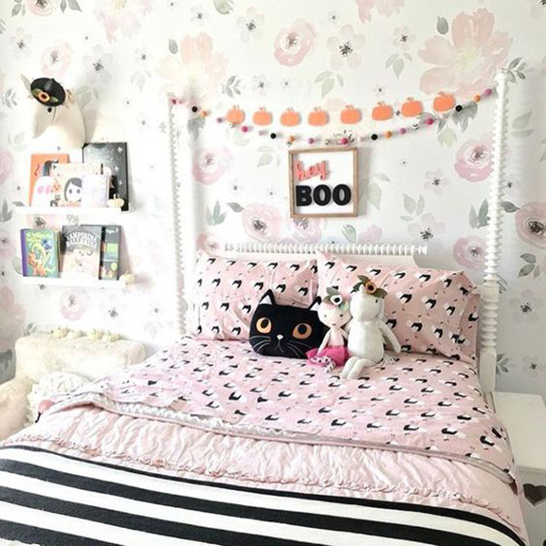 20 Halloween Room Decor Ideas For Kids That More Fun  HomeMydesign