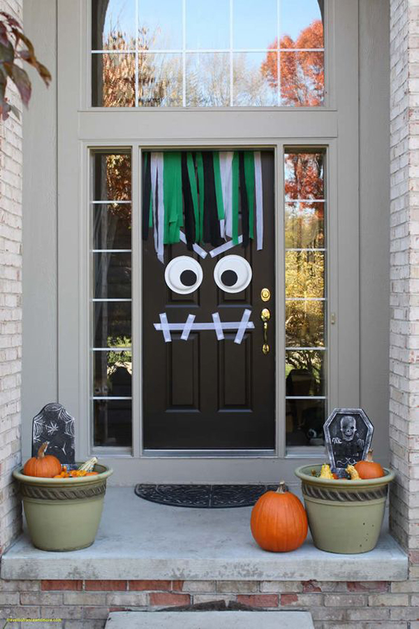 20+ Halloween Monster Doors To Get Inspired