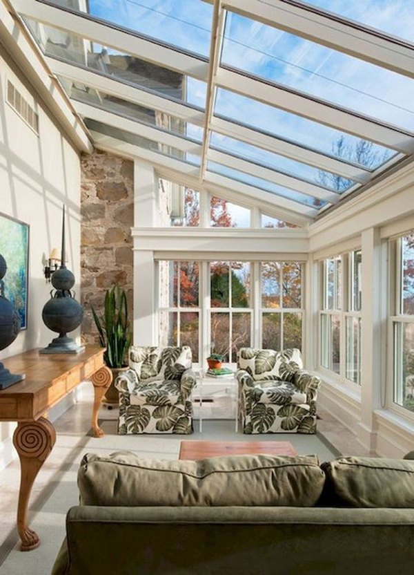 25 Awesome Attic Sunroom Decor Ideas