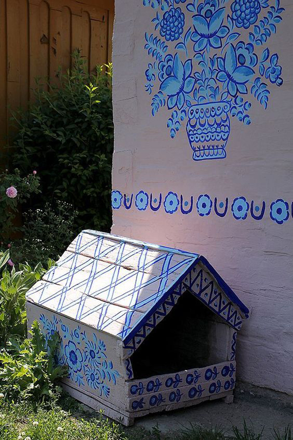 11 Dog House Painting With Splash Of Arts