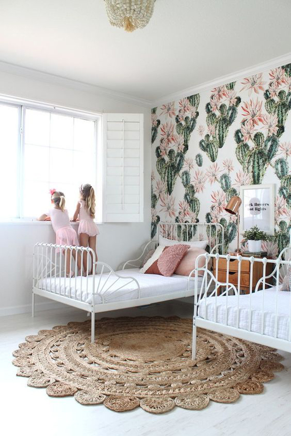 32 Cozy And Beautiful Shared Bedroom For Little Girls