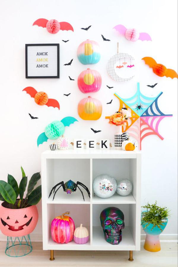 25 Cute But Scary Halloween Decor That'll Everyone Will Love | HomeMydesign