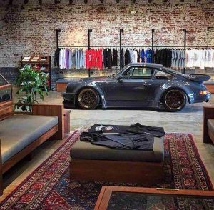 industrial-man-cave-decor-with-car-garage | HomeMydesign