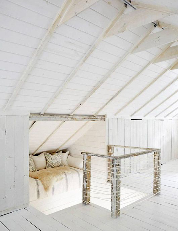 10 Creative Ways To Decorate The Attic Into A Functional Space