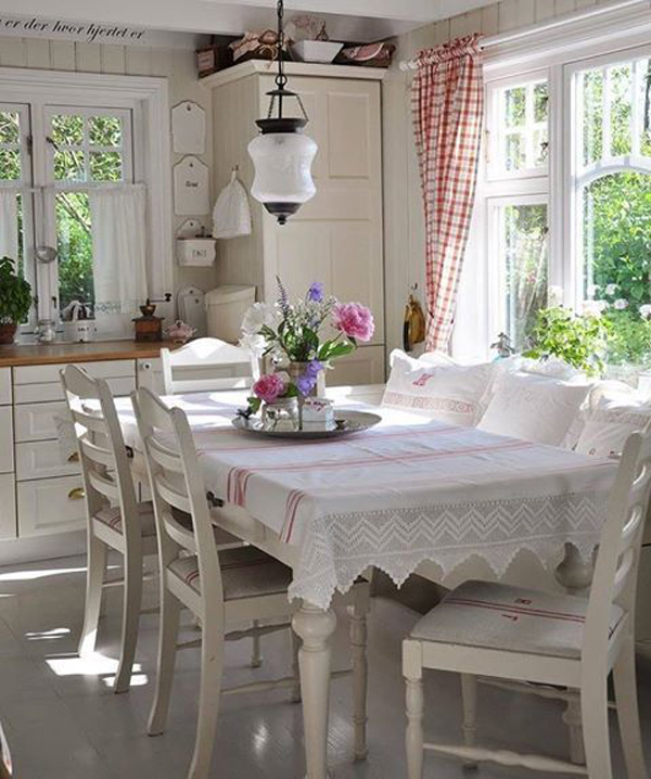 30 Timeless Shabby Chic Kitchen Designs Dedicated For Moms