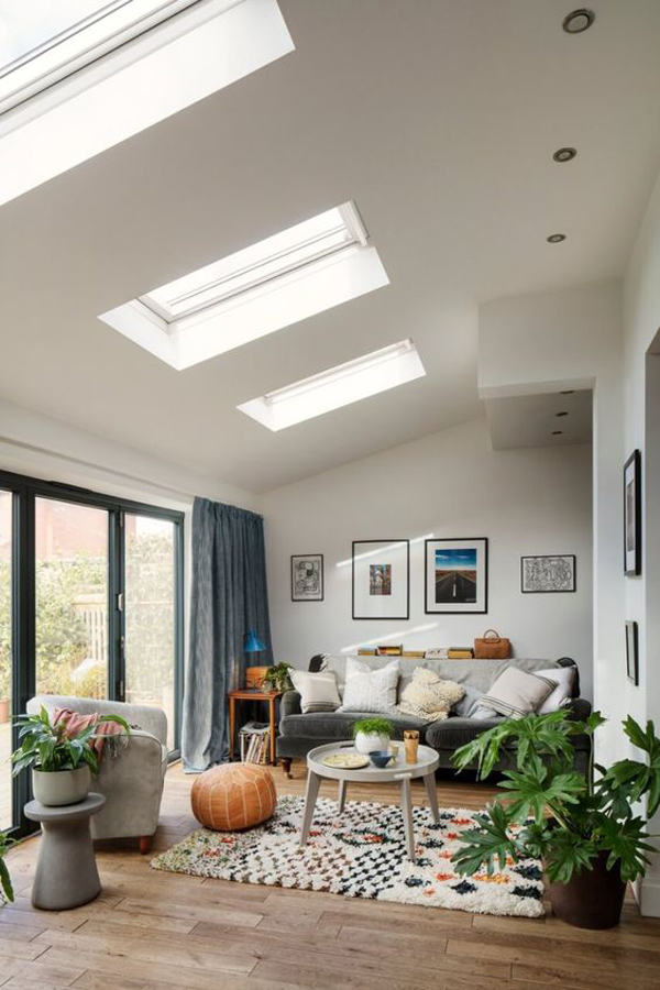 How To Make Light Filled House Extension Feel Spacious