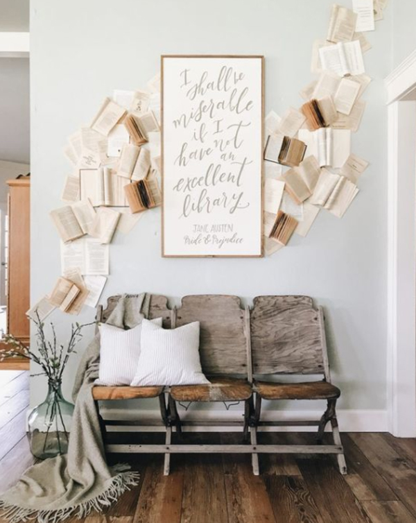8 Unique Wall Decorations From Unexpected Items