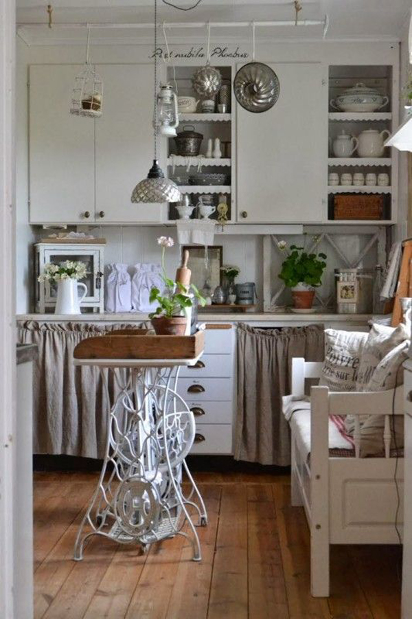 30 Timeless Shabby Chic Kitchen Designs Dedicated For Moms