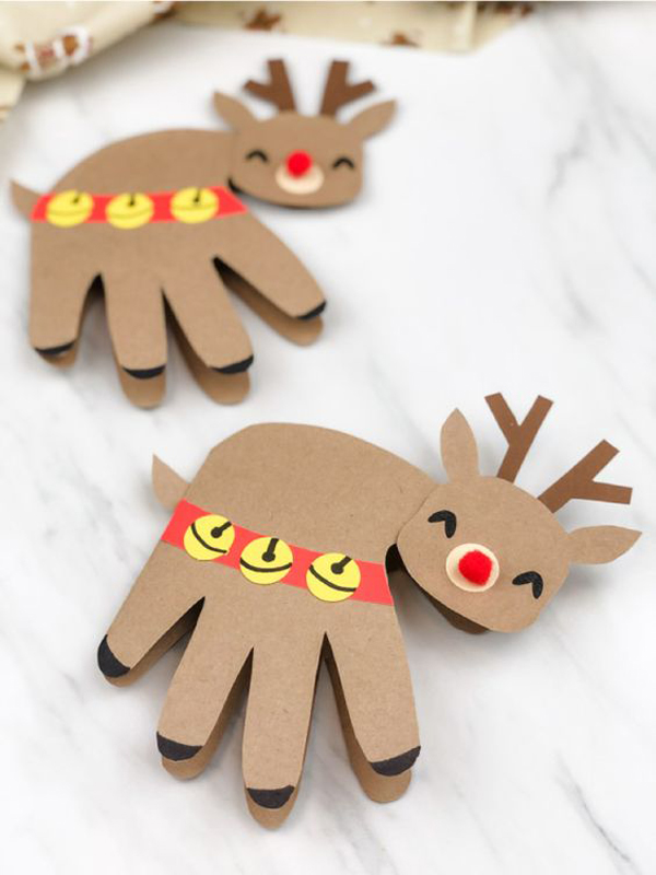 28 Handmade Christmas Card Ideas That Kids Can Make