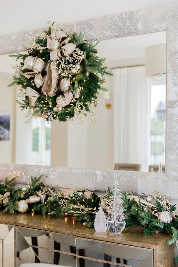 25 Fresh Ways To Greenery Holiday Decor Into Your Home