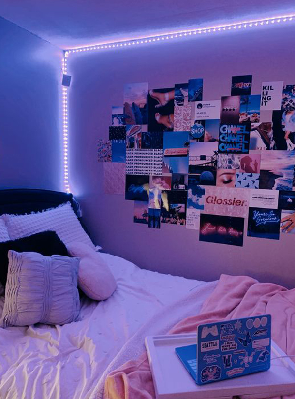 modern-led-light-ideas-for-girl-room | HomeMydesign