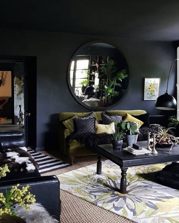 30 Gothic Living room Designs That Room More Cool