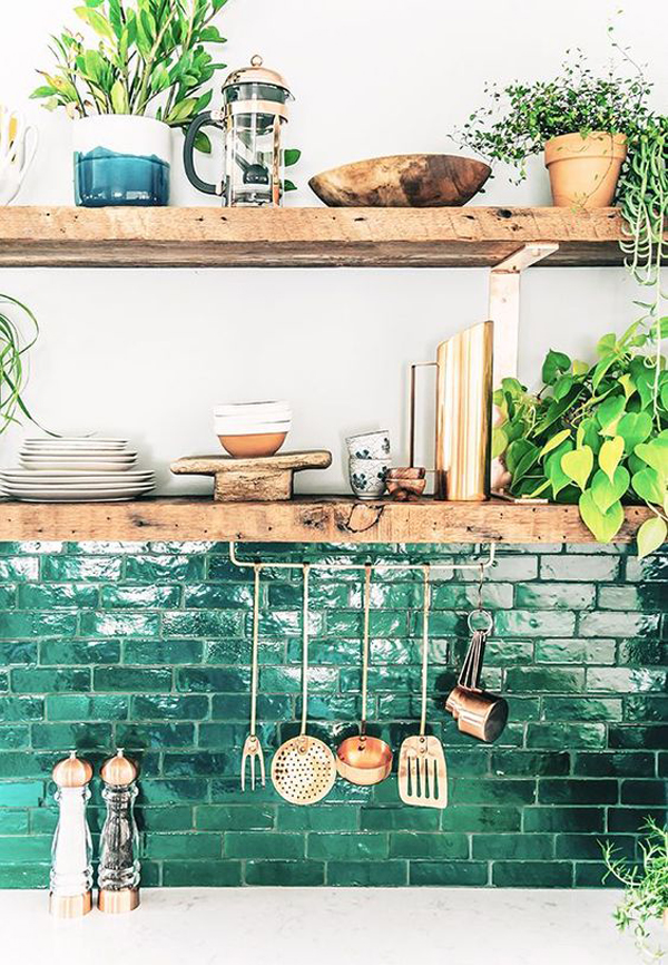 boho-kitchen-dish-rack-ideas