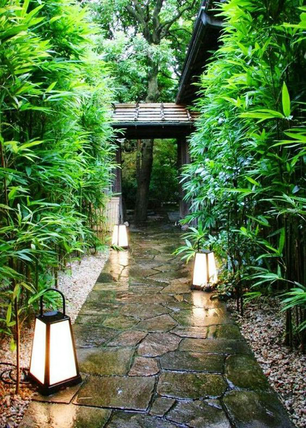 japanese-side-yard-with-lush-lanters