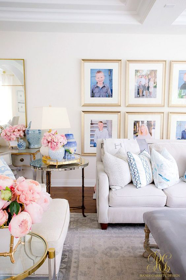 spring-family-living-room-with-photo-wall