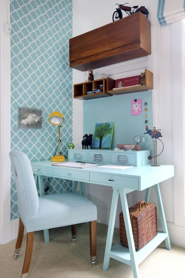 blue-study-desk-furniture-set
