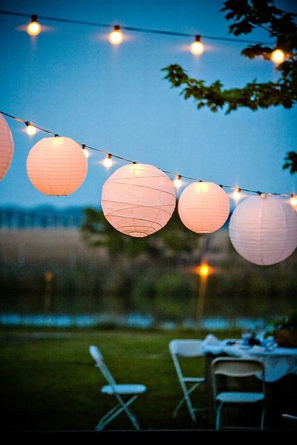 beautiful-diy-wedding-lantern-lights